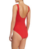 Strappy Underwire One-Piece Swimsuit