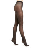 Rhoda Zigzag Patterned Tights