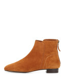 Myth Suede Ankle Boot, Teak