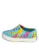 Miller Waterproof Marbled Rubber Skate Shoe, Yellow/Pink/Blue/White, Toddler
