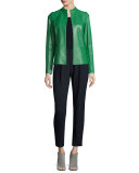 Hera Lambskin Leather Jacket 