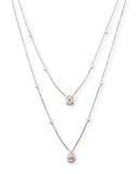 My Twin Two-Strand Diamond Necklace