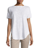 Short-Sleeve Organic Slub Top