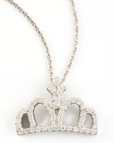 Diamond Crown Necklace