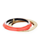 Angled Bangle Bracelet Duo