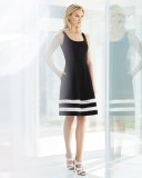Sleeveless Fit & Flare Dress 