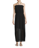 Smocked Halter Maxi Dress