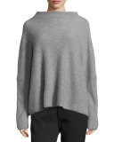Boiled Cashmere Funnel-Neck Sweater