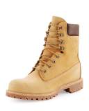 8" Premium Waterproof Hiking Boot, Light Tan