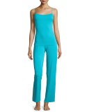 Talco Jersey Lounge Cami, Blue Mediterranean 