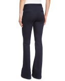 Tide Line Boot-Cut Sailor Pants, Indigo