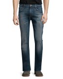 Paxtyn Seaside Vintage Denim Jeans, Blue