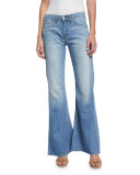 Beach Mid-Rise Bell-Bottom Jeans, Ryder