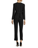 Techno Cady Ankle Pants, Black