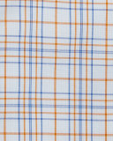 Chest Dress Shirt, Sky/Rust/Blue