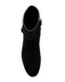 Gemini Link Suede Bootie, Black