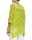 Mesh Striped Sweater
