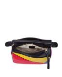 Puzzle Small Colorblock Satchel Bag