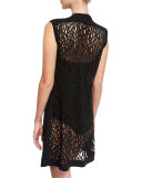 Go West Coverup Vest, Black