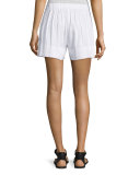 Linen-Blend Pull-On Shorts