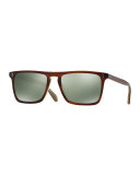 Bernardo 54 Polarized Sunglasses, Brown