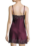 Lolita Scalloped Silk Chemise
