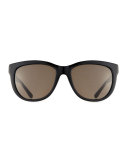 Monochromatic Square Acetate Sunglasses