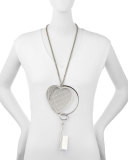 Heart & Key Pendant Necklace