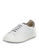 Icaro Leather Low-Top Sneaker
