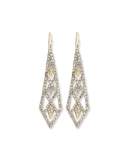 Crystal Lattice Drop Earrings