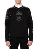 Embellished Tribal Sweatshirt