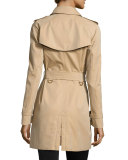 The Westminster - Mid-Length Heritage Trench Coat, Honey