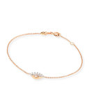Protect Me 14K Rose Gold & Sapphire Evil Eye Bracelet