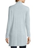 Long Open-Front Cardigan