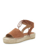 Samantha Suede Espadrille Sandal