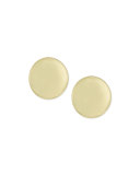 18k Glamazon Smooth Stud Earrings