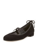 Bolshoi Suede Ballerina Flat