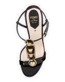 Gold Edition Studded Pump, Black