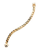 Small Pyramid Bracelet, Yellow Gold