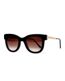 Sexxxy Butterfly Sunglasses, Black
