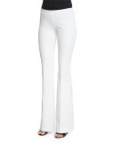 Mid-Rise Flare-Leg Pants, Optic White