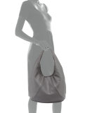 Cervo Large Hobo Bag, New Light Gray