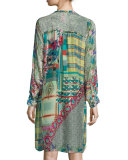 Yokina Printed Georgette Dress, Petite