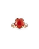 Bon Ton Carnelian Ring in 18K Rose Gold