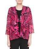 Groovy Swirl Drape Jacket