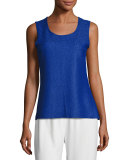 Sweet Thing Crinkle Tank, Cobalt