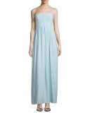 Bayou Strapless Sweetheart Gown, Mist 