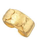 Gold Nugget Cuff