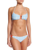 Bondi Reversible Printed Bikini Top