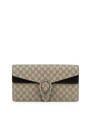 Dionysus GG Supreme Small Clutch Bag, Black